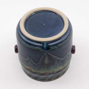 25035 Red Knob Cylinder by Sandy Miller