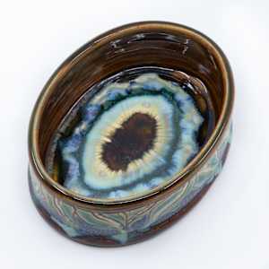 25036 Medium Oval Container by Sandy Miller