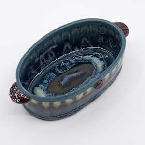 25037 - Medium Oval Container by Sandy Miller 