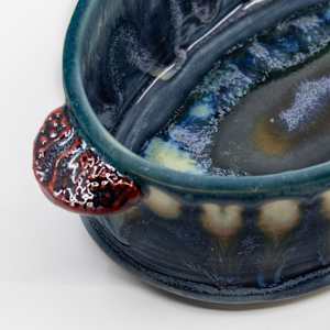 25037 - Medium Oval Container by Sandy Miller 