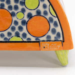 25042 - Dotted (Sculptural Vase) by Sandy Miller