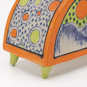 25042 - Dotted (Sculptural Vase) by Sandy Miller