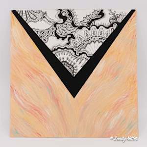 24023 - V Peach 4 by Sandy Miller, Image 5.