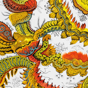 24015 - Vibrant Fanfare 3 by Sandy Miller, Image 2.