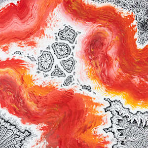 24026 - Red Tide 3 by Sandy Miller, Image 2.