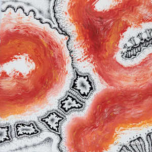 24027 - Red Tide 4 by Sandy Miller, Image 2.