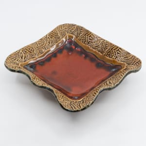 Tri-footed Dish by Sandy Miller 