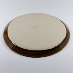 10" Round Beveled Platter by Sandy Miller 