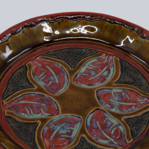 Round Plate by Sandy Miller 