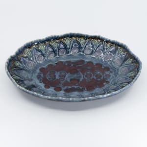 Diamond-Shaped Bowl by Sandy Miller 