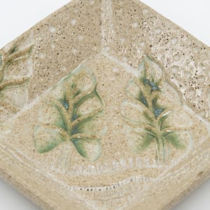 3.75" Square Beveled Dish by Sandy Miller 