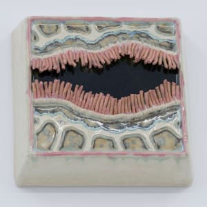 Square Wall Hanging - Cavern by Sandy Miller 
