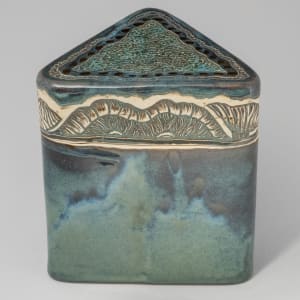 Triangular Lidded Container 