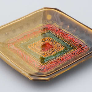 Square Serving Dish by Sandy Miller 
