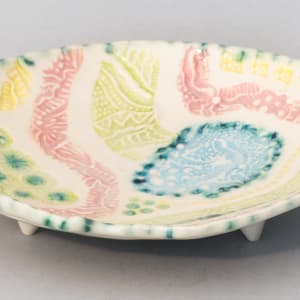 Tri-footed Soap or Candy Dish 