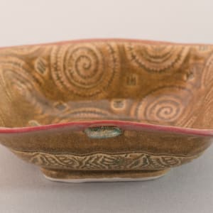 5.5" Elevated-foot, Square Bowl 