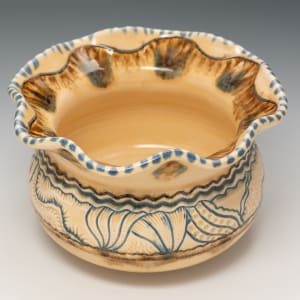 Fluted Rim Bowl 