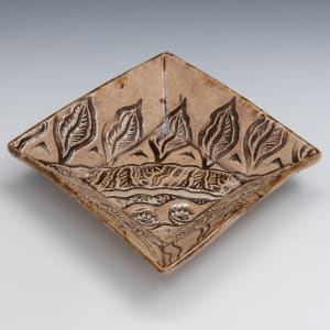 6" Square Beveled Bowl 