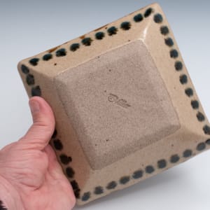 6" Square Beveled Bowl 