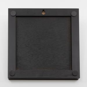 Fluid Art 7-3/4" Black Framed Tile by Sandy Miller 