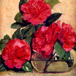 Red Camellias by Marion Ferrier-Jagger