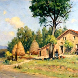 Spanish Farm by Charles Arthur WHEELER
