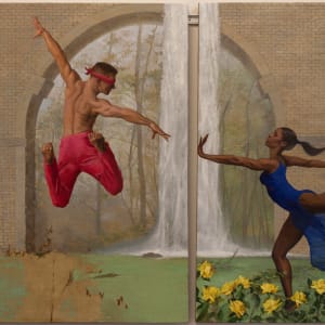 Harmony in Nature (Diptych) by Michael Van Zeyl, Image 1.