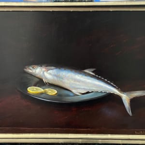 Silver King Fish - Framed by Michael Van Zeyl 