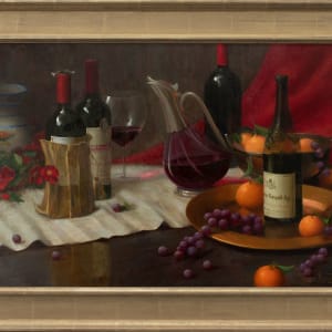 Mystery Wine - Framed by Michael Van Zeyl 