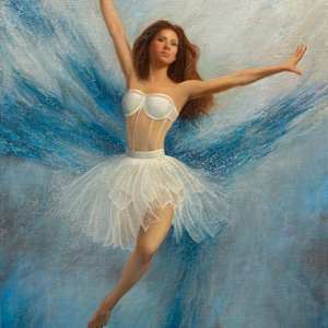Rachael - Dancer by Michael Van Zeyl