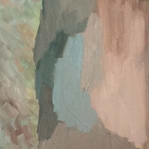 Bark small painting by Claire Cavanna