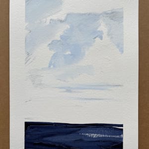 North Atlantic  Series, No.2 by BarbaraHouston ArtStudio  Image: Acrylic, Japanese graphite on Arches, 12”x8”