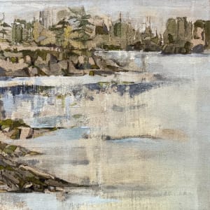 Sweet Bay, VERSO, diptych by BarbaraHouston ArtStudio  Image: Sweet Bay, VERSO, right, diptych