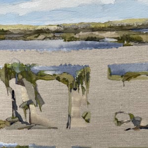 Inland Pond No.24 - Bonavista Peninsula by BarbaraHouston ArtStudio  Image: Detail
