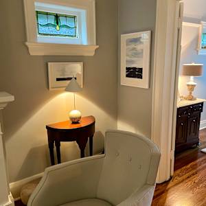 North Atlantic Series, No.15 (portrait) by BarbaraHouston ArtStudio  Image: In client’s home, Toronto, ON
