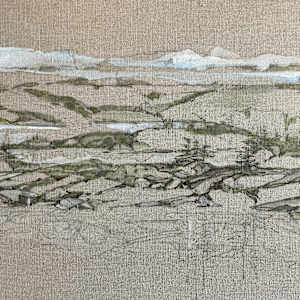 Pond. (Repose) by BarbaraHouston ArtStudio  Image: Pond. Repose. Detail right