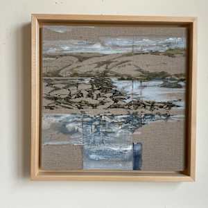 Pond. (VERSO) by BarbaraHouston ArtStudio  Image: Pond. (VERSO). Framed