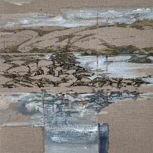 Pond. (VERSO) by BarbaraHouston ArtStudio 