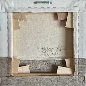 Sea. No.6. by BarbaraHouston ArtStudio  Image: Reverse keyed stretcher frame