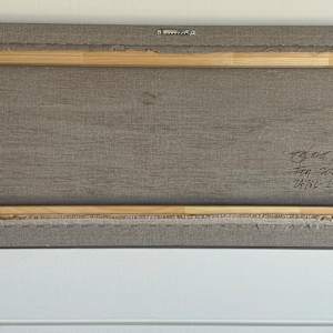 Fen. No.8. by BarbaraHouston ArtStudio  Image: Reverse, professional keyed stretcher frame, signature