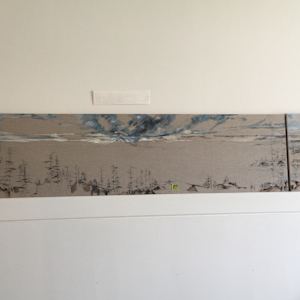 COMPASS East VERSO by BarbaraHouston ArtStudio  Image: WIP First painting NSEW