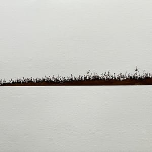Treeline, No.4, framed by BarbaraHouston ArtStudio