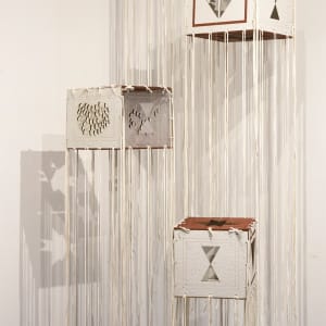 Untitled (Wowapi-Sa), Installation (Series of four) by Mikayla Patton (RAiR 2020-21)
