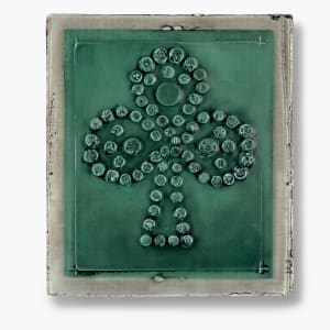 Button Card: Black Glass Victorians by Susan Madacsi