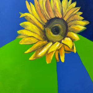 Sunflower Greeting by Harriet Hill, Image 2.