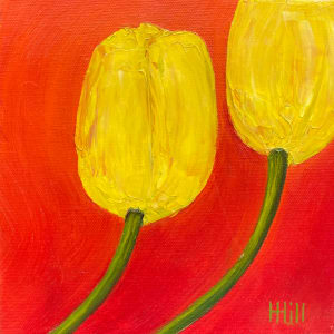 Two Tulips by Harriet Hill