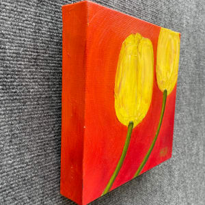 Two Tulips by Harriet Hill 