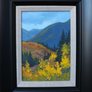 Autumn at the top of McClure Pass III by Lorraine Davis