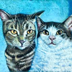 Portrait of Clementine & Lily by Hope Martin, Image 1.