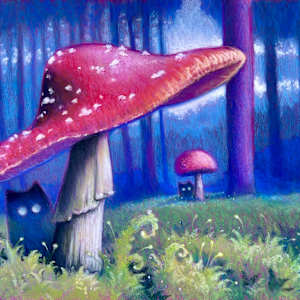 Moody Woods #2 by Hope Martin, Image 1.